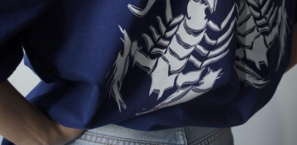 camiseta ovesize high quality escorpión